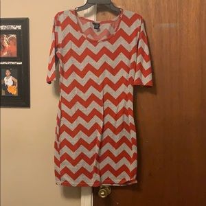 chevron dress